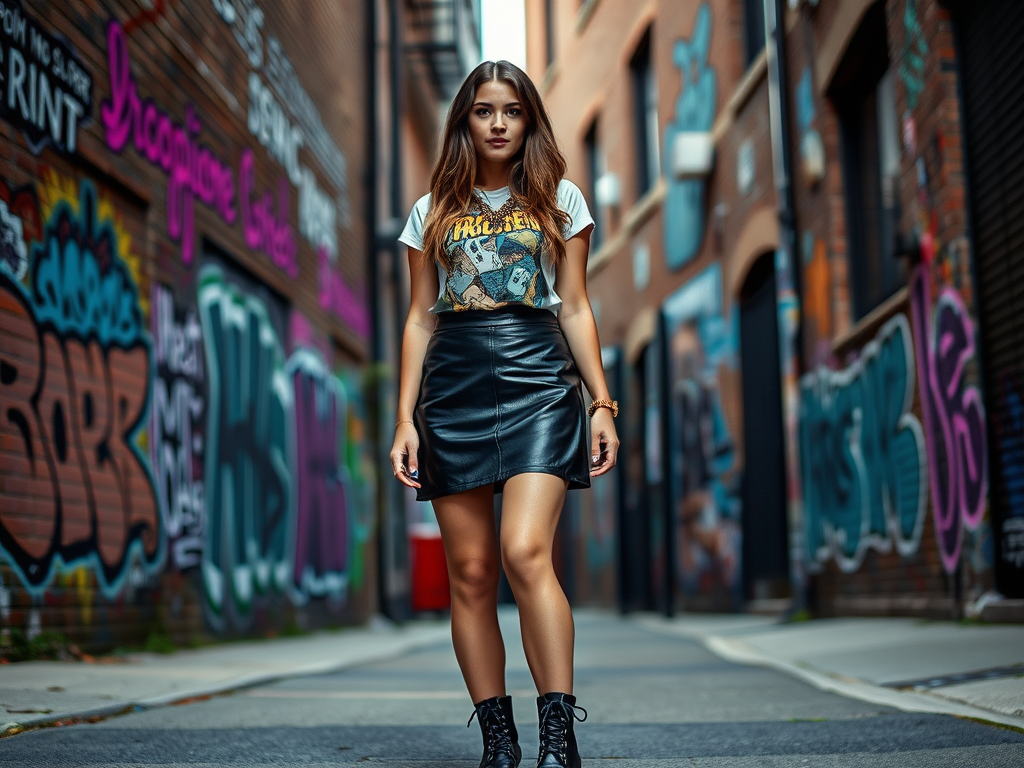 mcwebdesign.ro | Fusta de piele: cum să obții un look rock chic