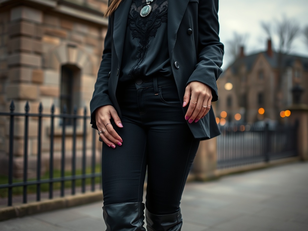 mcwebdesign.ro | Moda și literatura gotică: Dantelă neagră și texturi bogate